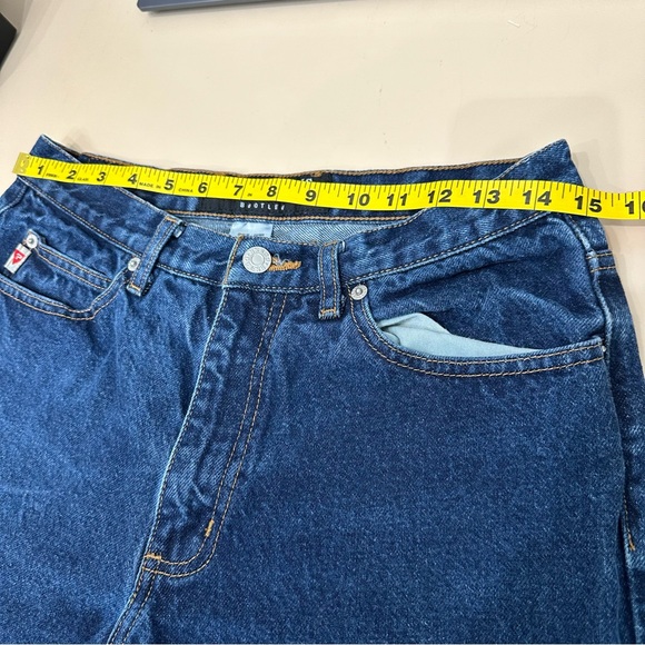 Vintage Guess High Rise Mom Jeans Tapered Leg Size 29 Waist - Picture 7 of 10